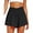 23# 1Pack:Black, variant on NELEUS Womens Athletic Shorts 2 in 1 Flowy Crossover Running Shorts with Pockets Workout Shorts,White,US Size M