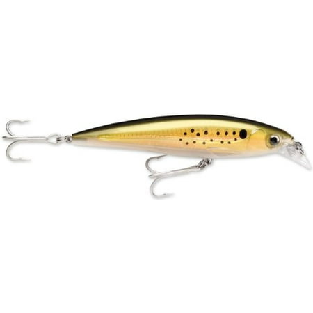 Rapala X-Rap Saltwater 10 Fishing lure, 4-Inch, Bunker Multi-Colored