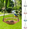 thumbnail image 4 of Hanging Bird Bath Outdoor Birdbath Bowl 2024 New Hanging Bird Feeder Tray For Garden Patio Backyard Decor Gift For Bird Lovers, 4 of 4