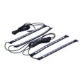 thumbnail image 4 of Tira de luces LED para coche, tira de luces activas con sonido, luces de ambiente Bluetooth, Kit de Iluminación ambiental interior, tira de luz LED de bajo consumo de energía remota con cable con 4 ba LHCER None, 4 of 5