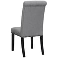 thumbnail image 3 of Grey Color - Button Tufting Detail - Dining Table - Ornate Style, 3 of 6