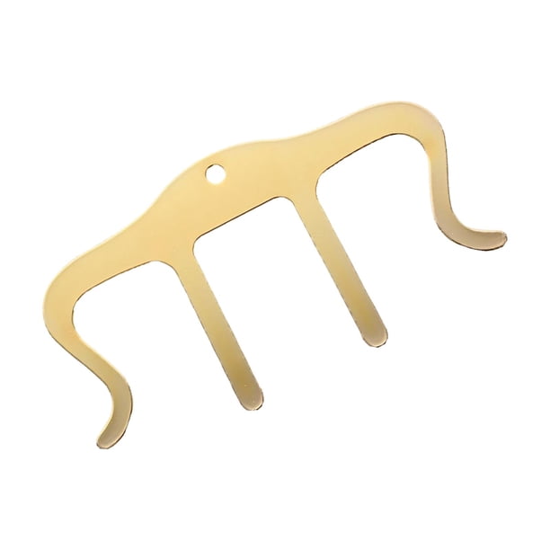 Clip de Música Hugo Accesorios de Música Soporte de Libro Musical de Metal Dorado