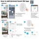 thumbnail image 2 of WiFi Tuya Smart LED Night Light PIR Sensor de movimiento Lámpara Control de voz EE. UU. Ehuebsd Para estrenar, 2 of 5