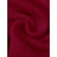 thumbnail image 5 of INSPIRE CHIC Womens Maternity Sweater Skirt Over the Belly Knit  Midi Pregnancy Pleated Skirts Small Red, 5 of 6