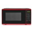 thumbnail image 1 of 0.7 cu. ft. Countertop Microwave Oven, 700 Watts, Red Kitchen Appliances.USA.NEW My Lux Decor Round, 1 of 6