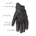 thumbnail image 6 of Outdoor Sport Motorcycle Riding Gloves Touch Screens Comfort for Bikers, 6 of 18