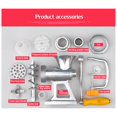 thumbnail image 4 of Maytalsory Meat Manual Chopper Cook Mincer Aluminum Alloy Fine Workmanship Compact Size Long-lasting Kitchen Gadget, 4 of 6