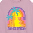 thumbnail image 3 of Instant Message - All Is Swell Sunset - Women's Racerback Tank Top, 3 of 6