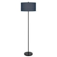thumbnail image 4 of Cal Lighting 150W 3 Wayt Cromwell Metal Floor Lamp With Navy Blue Linen Shade, 4 of 6