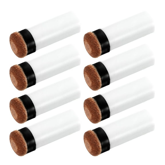 Troglfold pool cue tips 8pcs Replaceable Cue Tips Small Billiard Cue Tips Small Pool Cue Replacement Tips,1.38"X0.47"X0.47"