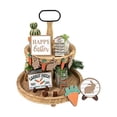 thumbnail image 3 of SZXZYGS Easter Tiered Tray Decor Happy Spring Tiered Tray Decorations Farmhouse Tiered Tray Decor Durable, 3 of 7