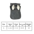 thumbnail image 3 of Xihbxyly Capa Cálida para Mascotas, Tela de Poliéster Grueso, Suave y Cómoda, Capucha Ajustable, Protección Invernal para Perros Pequeños y Medianos, Fácil de Mover, Disponible En Varios Tamaños., 3 of 7