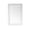 White, variant on Ivy 24" Rectangular Bathroom Wood Framed Wall Mirror in White