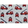 thumbnail image 3 of FEDPOP Little Boys Excavator Pajamas Kids Long Sleeve Snug-Fit Clothes Pjs Set 7T, 3 of 7