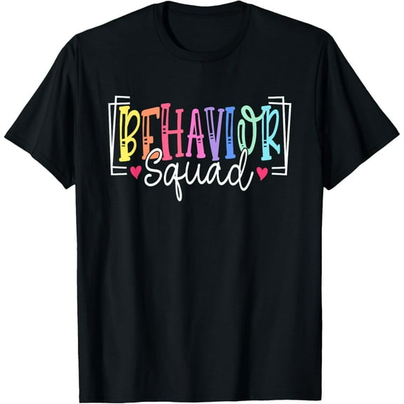 Playful Comfort Tee - Behavior Squad Therapy Therapists Teachers Behavior Team T-Shirt