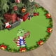 thumbnail image 1 of Mini Grinch Ornaments Grinch Ornaments Grinch Christmas Decorations Christmas Tree Skirt, Red & Green Merry Christmas Tree Skirt Collar, Soft Xmas Holiday Decoration, 1 of 3