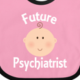 thumbnail image 4 of Inktastic Future Psychiatrist Occupation Boys or Girls Baby Bib, 4 of 4