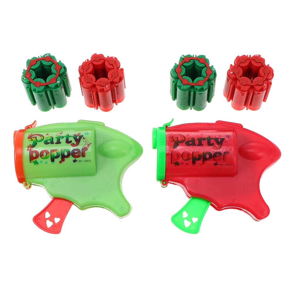 2 Sets Handheld Confetti Poppers Party Poppers Confetti Shooters For