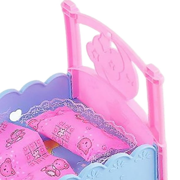 Toy Bed Baby Shower Gift Princess Bed for Kids Girls Baby