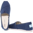 thumbnail image 4 of Women's Toms Recycled Cotton Alpargata Espadrille Pumps in Blue, 4 of 6