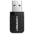thumbnail image 1 of Sywqhk COMFAST CF-812AC Mini USB Tarjeta de red inalámbrica 1300Mbps Ethernet WiFi Dongle, 1 of 9