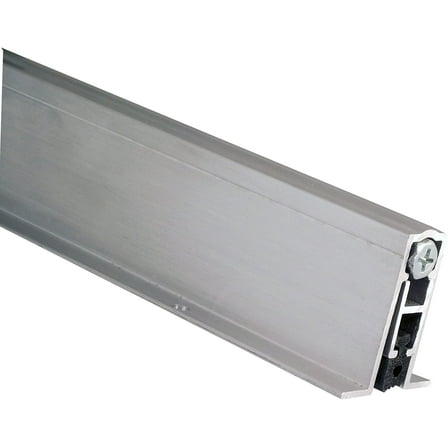 Pemko Aluminum Automatic Door Bottom, Mill Finish, Sponge EPDM, 9/16”W x 36"L x 1-3/8”H