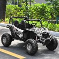 thumbnail image 3 of Costway 12V Electric Kids Ride-On Car 2-Seater SUV Off-Road UTV w/ Remote Camo, 3 of 10
