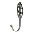 thumbnail image 4 of 2 uds. Simple aleación hoja diseño cortina correa Tieback hebilla ganchos para el hogar Bronce Zulema Retención de la cortina, 4 of 8