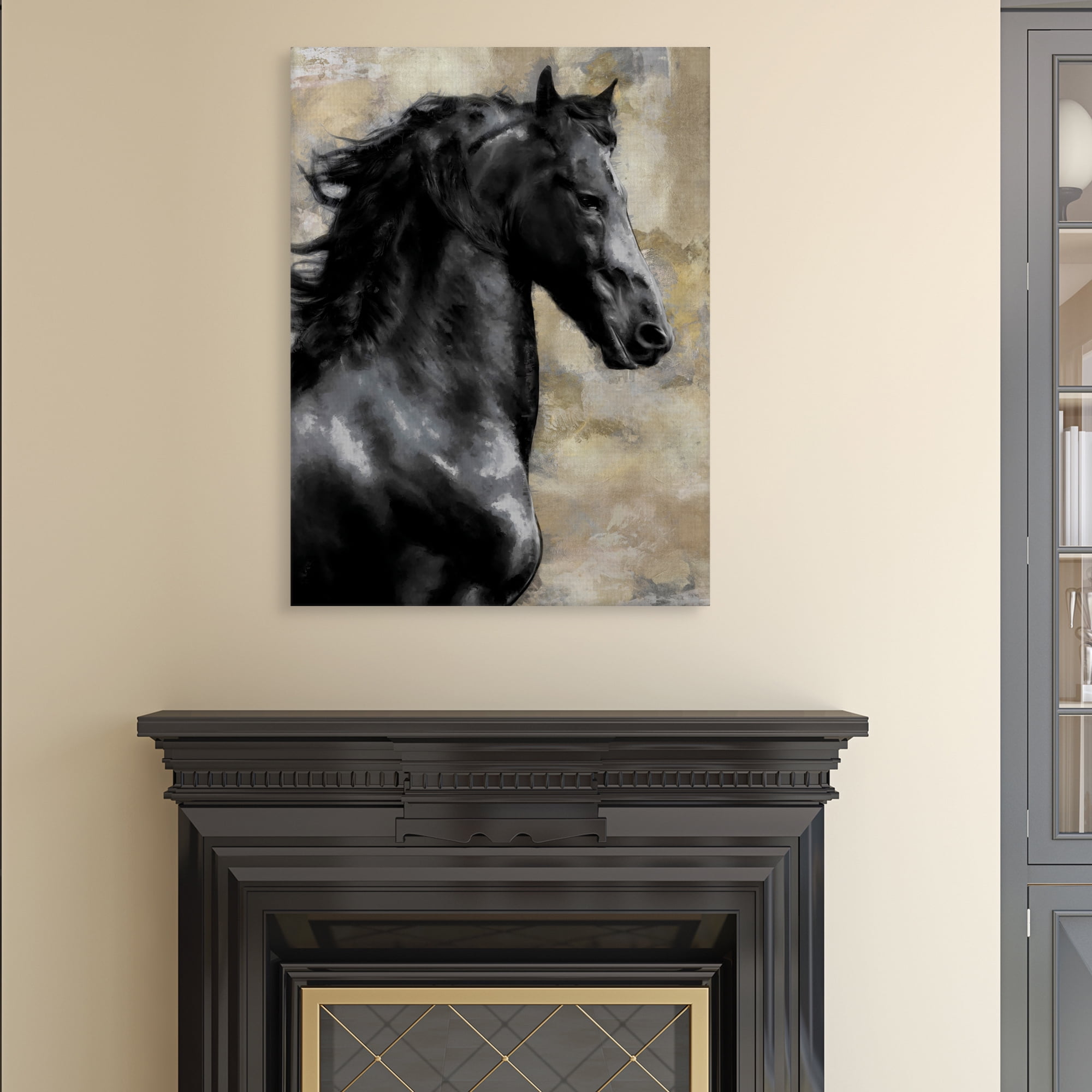 Bucephalus by Tania Bello Canvas Art Print