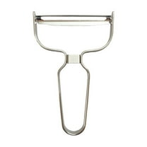 Stainless Steel Cabbage Grater Peeler | Multipurpose Fruit & Vegetable Shredder | Large Melon Grater with Wide Mouth | 1-Piece White Metal Scraper Knife