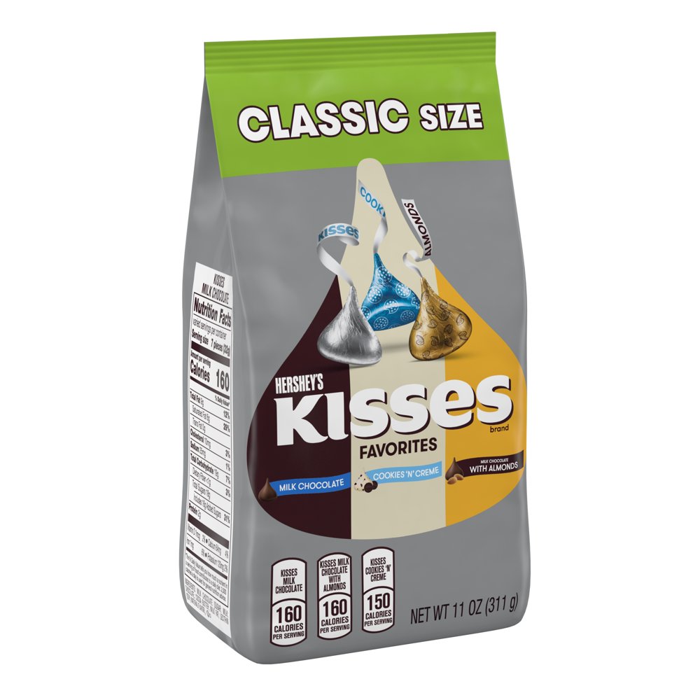 Hershey's Kisses Assortment Chocolate Candy, 11 Oz.