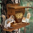 thumbnail image 5 of squirrel feeder Funny for corn for peanuts picnic garden decoration, 5 of 5