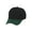 Black/Forest Green, variant on Adjustable Baseball Cap, Rust