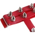 thumbnail image 6 of Women Heart Garters Gothic Sexy Punk Rock Rivet Stud Leg Leather Ring Garters 2pcs, 6 of 6