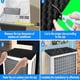 thumbnail image 3 of Yuarrent Dile adiós a las gotas de agua con el cojín magnético antigoteo para la almohadilla del aire acondicionado de ventana. Decoración del hogar, 3 of 6