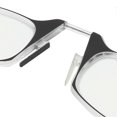 thumbnail image 4 of Reading Eyeglasses Blue Light Blocking Nose Clip Armless Glasses for Unisex Elderly(+250 Black), 4 of 5