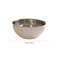 thumbnail image 2 of Serving Bowl Set Stainless Steel Multifunctional Cooking Bowl 16x16x16cm Household Korean Multi Purpose Basin, 2 of 7
