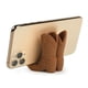 thumbnail image 2 of Soporte para teléfono original Fred Giddy UP Cowboy Boot, silicona marrón, 2 of 5