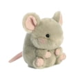 thumbnail image 3 of Ratón de peluche Aurora Round Rolly Pet Frisk Mouse, 12 cm, gris, 3 of 5