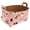 Multicolor 4, variant on Blue Background Monarch Butterfly Storage Basket Collapsible Storage Bin, PU Foldable Basket Convenient Box Storage Organizer with Handles for Shelves Office Bedroom Closet Nursery Toys Laundry