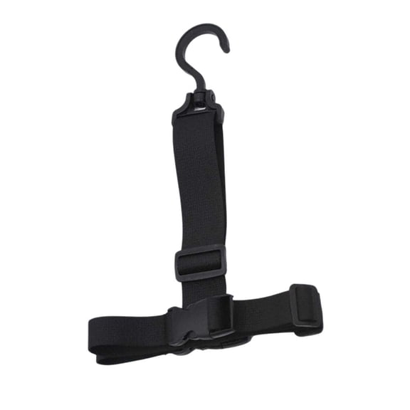 yotijay Fishing Wader Boot Hanger, with Hook with Adjustable Strap, Nylon Holder Wader for Storage Drying All Fishing Boots Women Boots All Waders