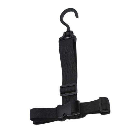 Percha para botas de pesca, con gancho giratorio, correa ajustable, rejilla para agua, cinturón de sujeción, para almacenamiento, secado, botas Cola colgador de botas