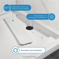 thumbnail image 3 of Pemberly Row 48"W x 34"D Reversible Shower Base with Hidden Side Drain, 3 of 12