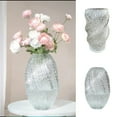 thumbnail image 1 of Jarrón de Cristal Luminoso | Arreglo Floral Hidropónico Moderno y Sencillo | Efecto Fluorescente | 27 X 16 X 16 Cm | 1,6 Kg | Transparente, 1 of 6