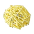 thumbnail image 1 of Koszal Rattan Ball With Bell Cage Shape Portable Cat Rattan Ball for Home, 1 of 8
