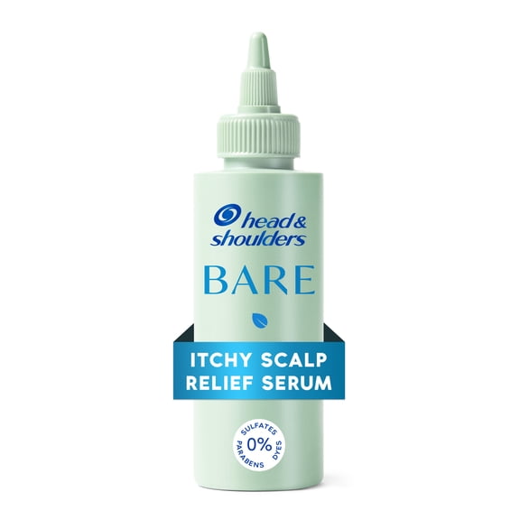Head and Shoulders BARE Itchy Scalp Relief Serum, Instant Cooling, Lightweight, Anti-Dandruff, 4.2 fl oz