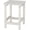 White, variant on SolaceHue Beach Outdoor Side Table with 2 Layer Storage, Plastic Waterproof and UV Resistant HDPE Coffee End Tables, All Weather for Patio, Backyard, Pool, Indoor Use (Round, White)