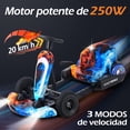 thumbnail image 2 of GoKart Ajustable Infantil Honey Whale JL009-05 Azul, 2 of 7