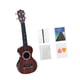 thumbnail image 5 of Ukelele de juguete para niños de 21 pulgadas, instrumento musical para principiantes, ideal para niños de 3, 4, 5, 6 y 10 años. Veta de madera marrón, 5 of 9