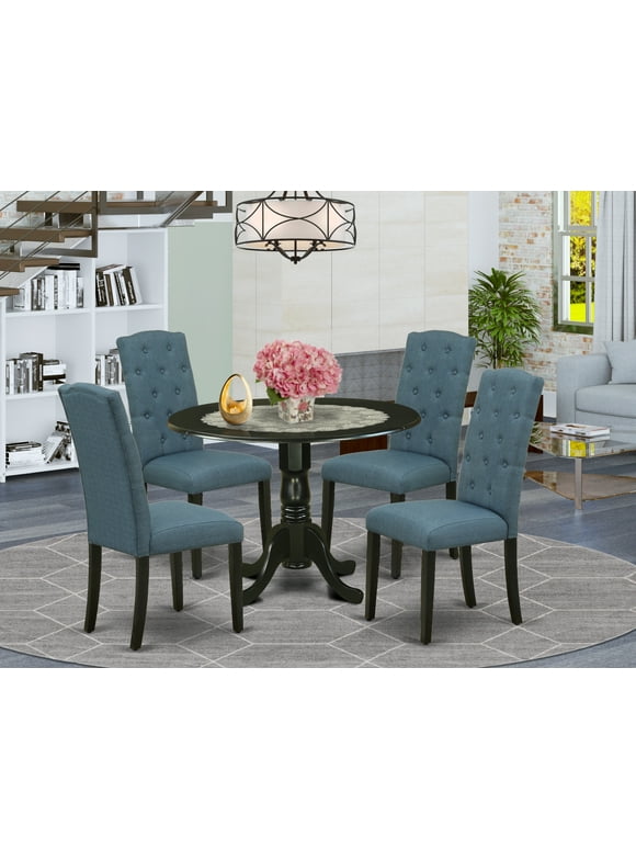 Round Dining Table Sets For 4 in Dining Room Sets